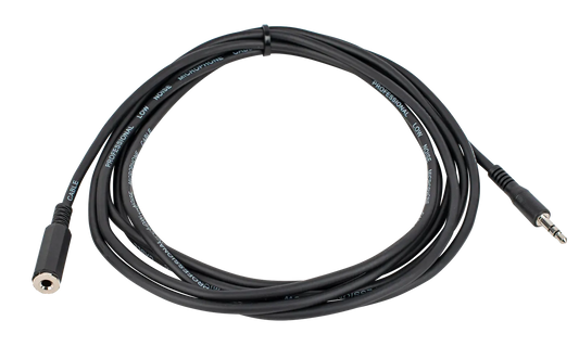 Australasian 10 Inch 3.5mm Stereo Headphone Extension Cable