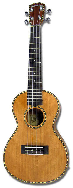 Kealoha YH-Series Soprano Ukulele with Solid Mahogany Top and Satin Finish