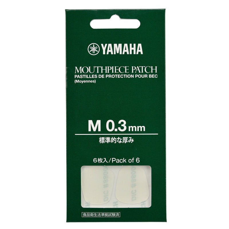 Yamaha Mouthpiece Patch 3mm Medium — Pack of 6 (Yamaha)