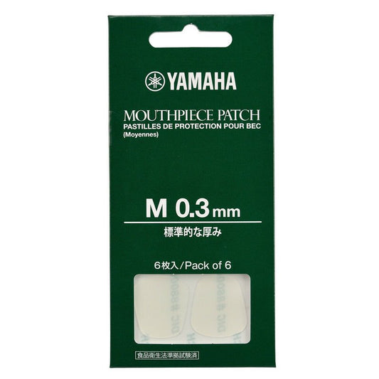 Yamaha Mouthpiece Patch 3mm Medium — Pack of 6 (Yamaha)