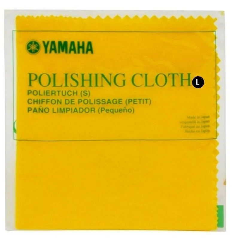 Yamaha Large Polishing Cloth for Brass, Wood, Lacquered Surfaces - 27.5cm x 36cm, Made in Japan