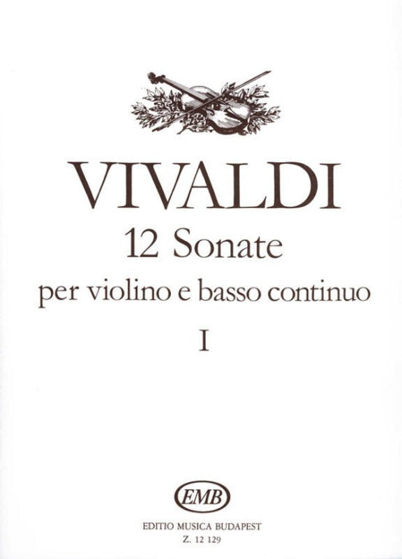 Sonatas 12 Book 1 Violin Piano Ed Nagy Pallagi