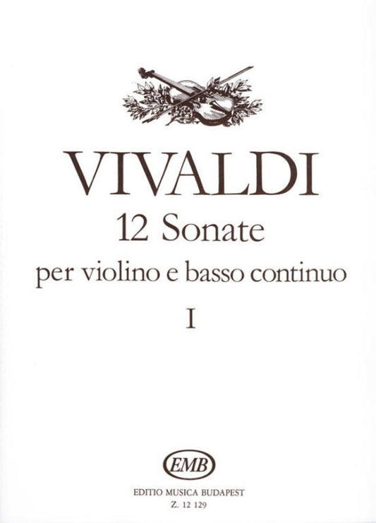 Sonatas 12 Book 1 Violin Piano Ed Nagy Pallagi