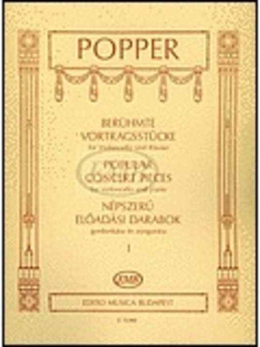 Popper - Popular Concert Pieces Book 1 Cello/Piano (Softcover Book)