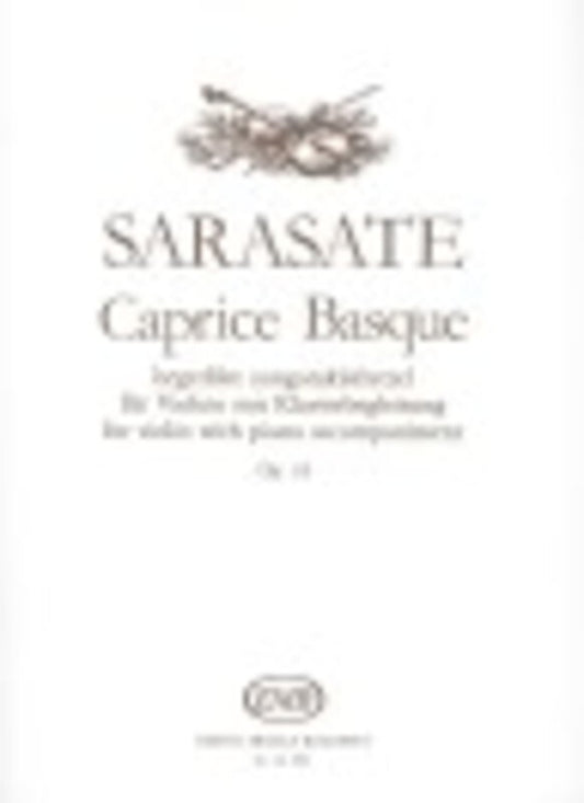 Caprice Basque Op 24 Violin Piano