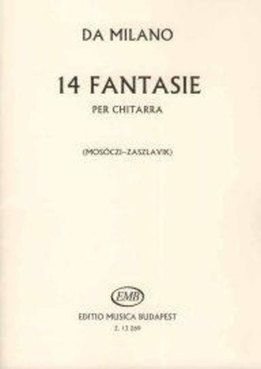 14 Fantasie Ed Mosoczi Guitar