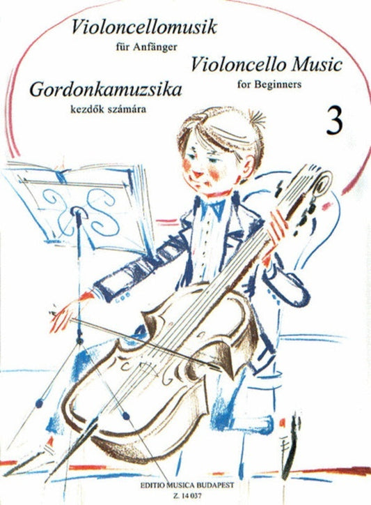 Violoncello Music For Beginners Book 3 Vlc Piano