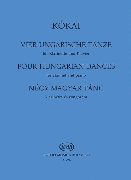 Hungarian Dances 4 clarinet Piano