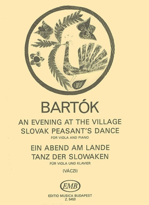 Evening In The Village And Slovak Peasants Dance