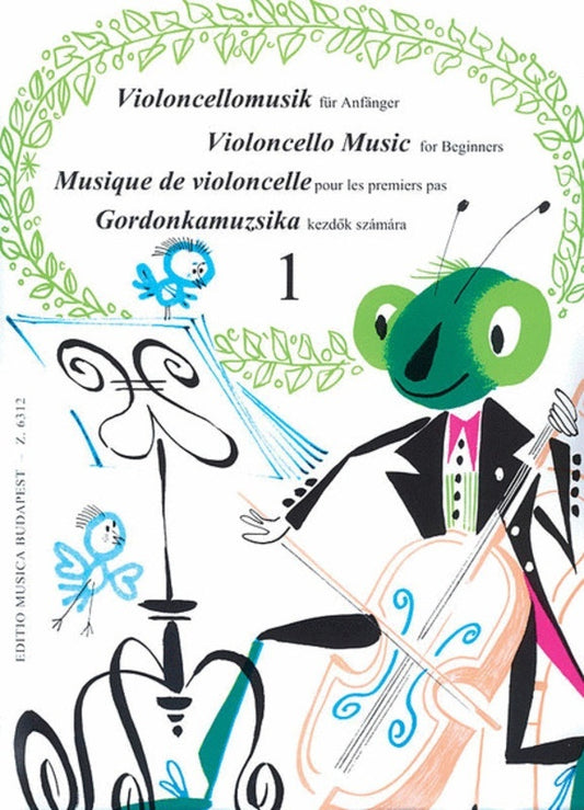 Violoncello Music For Beginners Book 1 Vlc Piano