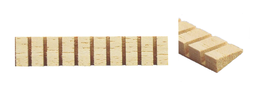 Dr Parts Kerfed Lining Small Bevel for Ukulele - 400x100x5mm