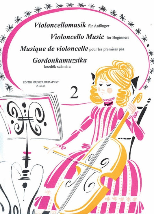 Violoncello Music For Beginners Book 2 Vc/Piano