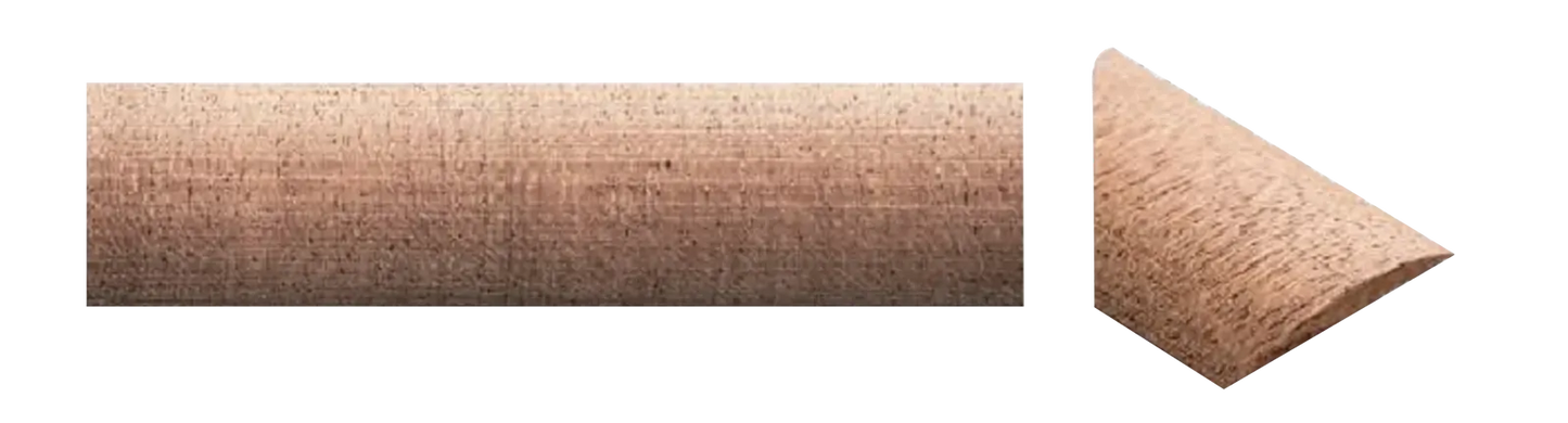 AMS Inside Back Strip Maple Semi Circle 490x20x3mm