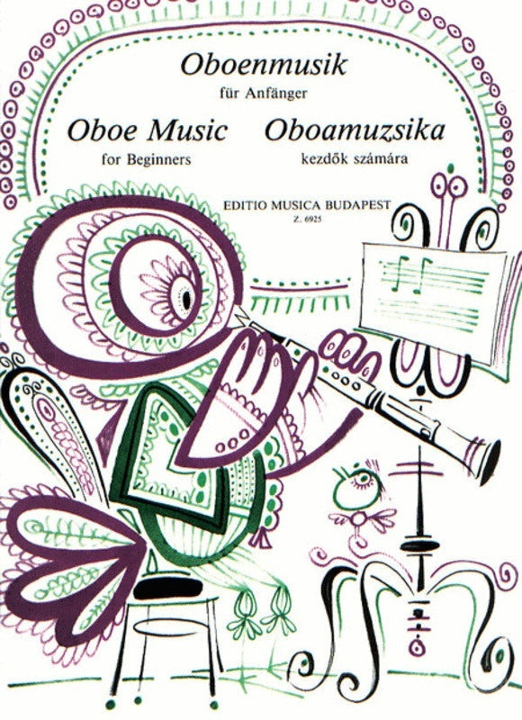 Oboe Music For Beginners Ed Szeszler Oboe Piano