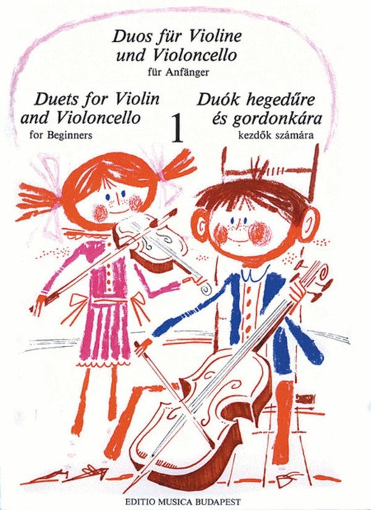 Duets For Beginners Book 1 Violin And Cello (Softcover Book)