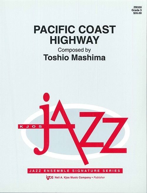 Pacific Coast Highway - Jazz Ensemble Sheet Music by Neil A. Kjos Music Company