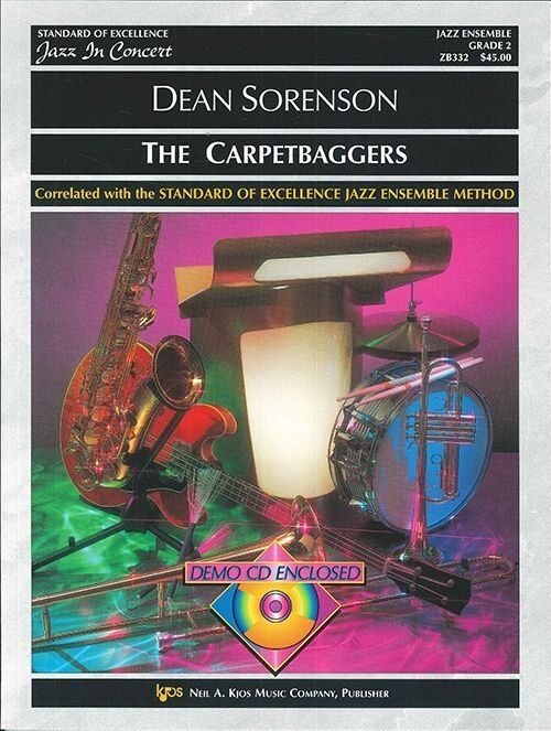 Carpetbaggers Jazz Ensemble for Band by Neil A. Kjos Music Company