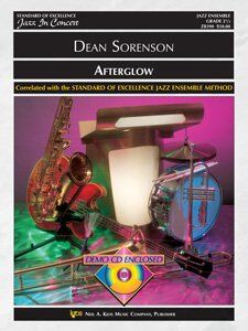 Afterglow Jazz Ensemble Arrangement with Solo Parts and Practice CD