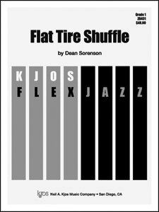 Flat Tire Shuffle - Jazz Ensemble Score
