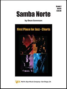 Samba Norte Jazz Ensemble Score by Neil A. Kjos Music Company, 57 Pages