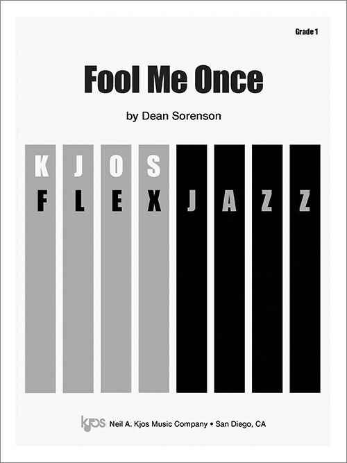 Fool Me Once - Jazz Ensemble Score