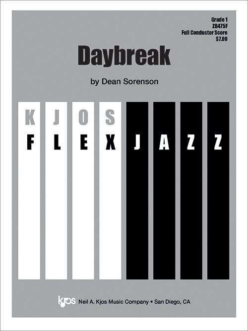 Daybreak Jazz Ensemble Grade 1 by Neil A. Kjos Music Company - 16 Pages