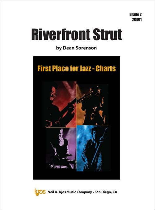 Riverfront Strut for Jazz Ensemble JE2 SC/PTS by Dean Sorenson