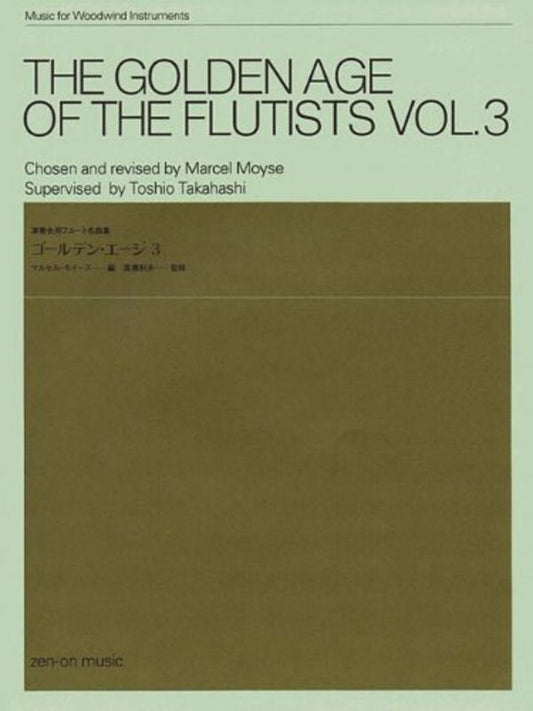 Golden Age Of The Flutists Book 3 Revised Flute Piano