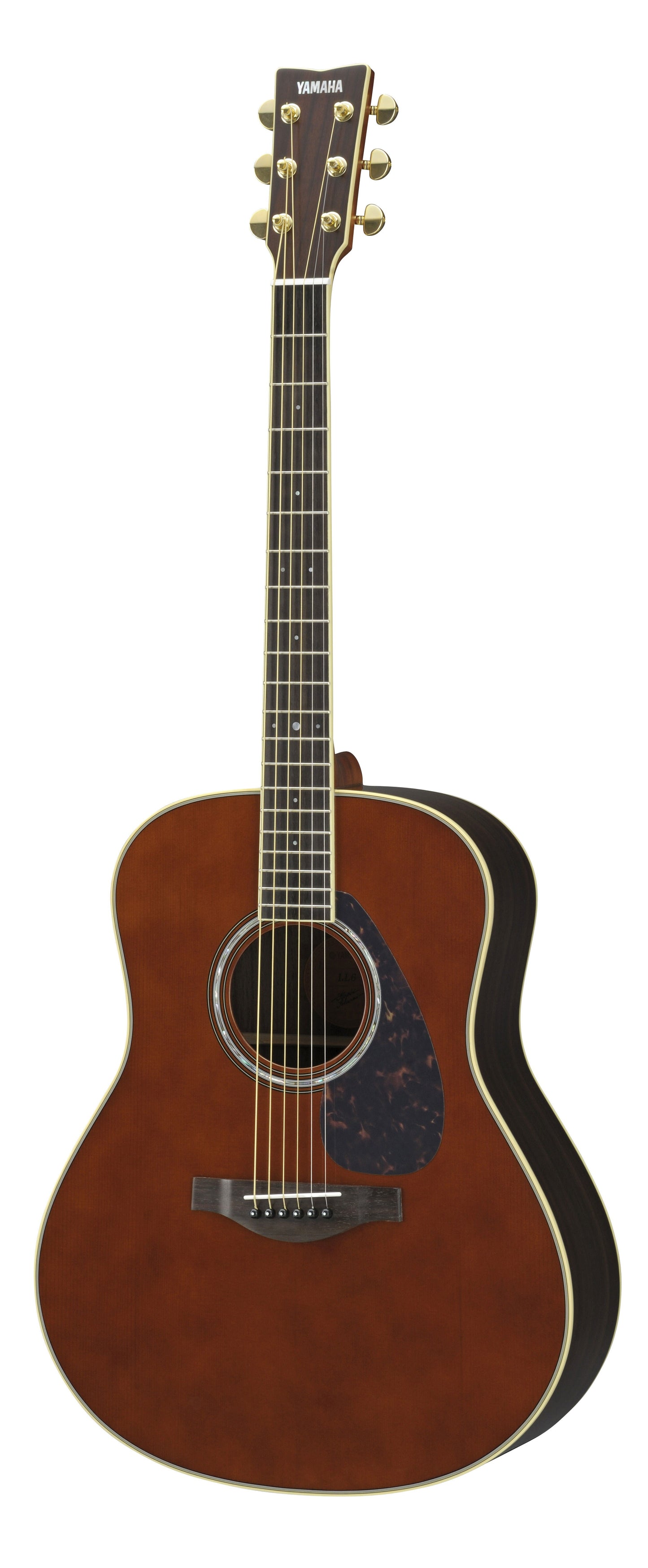 Yamaha LL6 ARE Original Jumbo Acoustic-Electric Guitar - Dark Tinted
