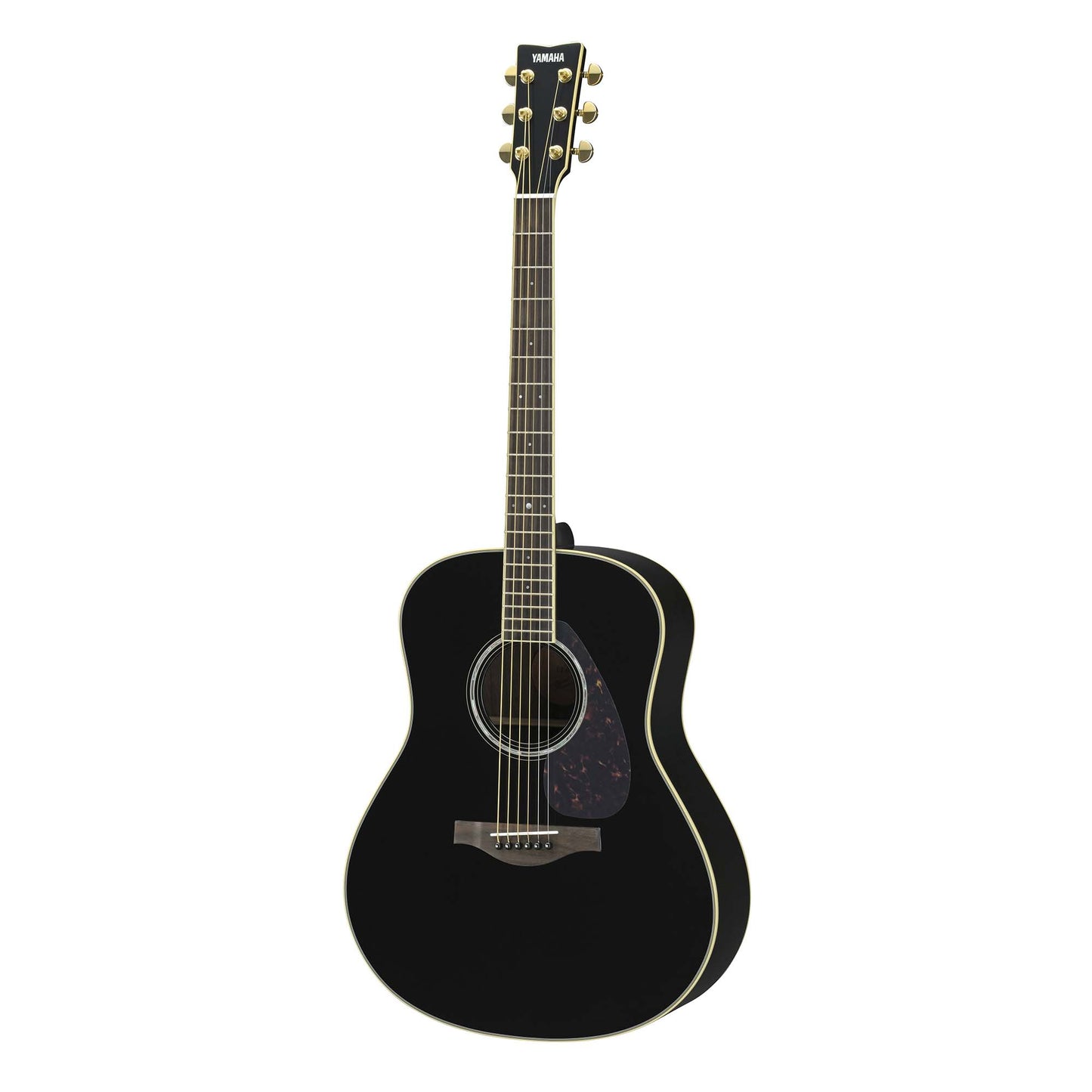 Yamaha LL6 ARE Original Jumbo Acoustic-Electric Guitar - Black