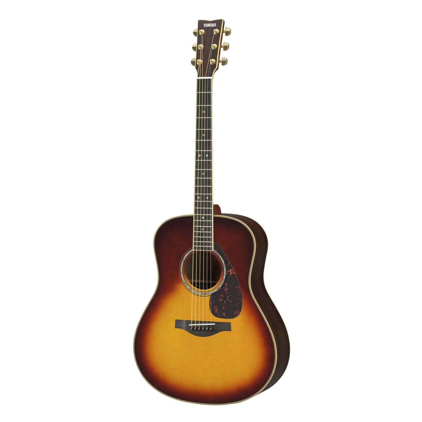 Yamaha LL16 ARE Original Jumbo Acoustic-Electric Guitar - Brown Sunburst