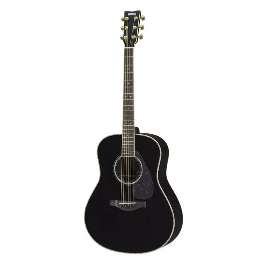 Yamaha LL16D ARE Original Jumbo Acoustic-Electric Guitar - Black