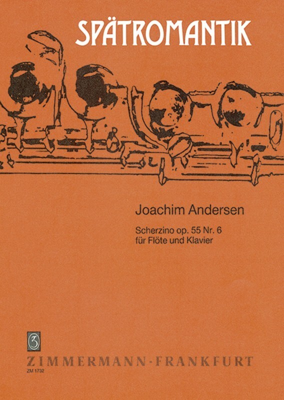 Andersen - Scherzino Op 55 No 6 Flute/Piano (Softcover Book)