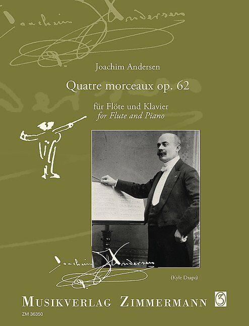 Andersen - Quatre Morceaux Op. 62 for Flute/Piano