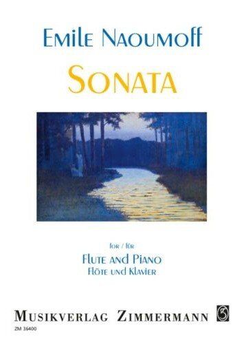 Naoumoff - Sonata for Flute and Piano, Emile Naoumoff, 32 Pages, Zimmermann
