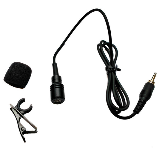 Mascot LAV-1 Lavalier Electret Condenser Microphone with 3.5mm Connector and Accessories
