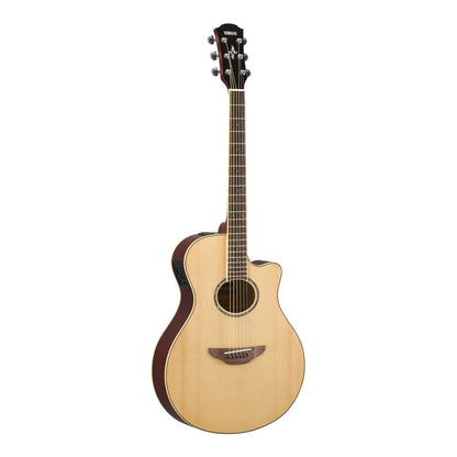 Yamaha APX600 Thinline Acoustic-Electric Guitar - Natural — view 2