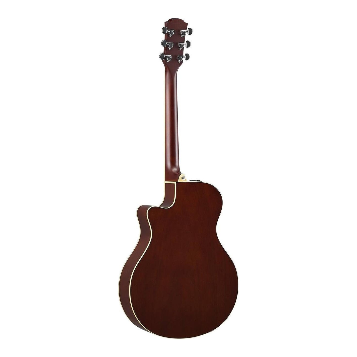 Yamaha APX600 Thinline Acoustic-Electric Guitar - Natural — view 3