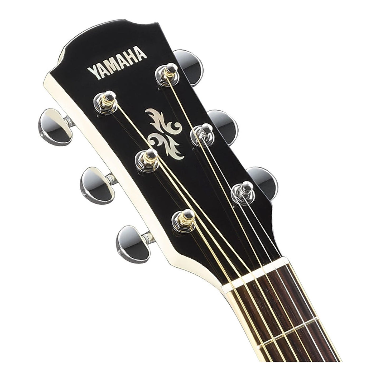 Yamaha APX600 Thinline Acoustic-Electric Guitar - Vintage White — view 3