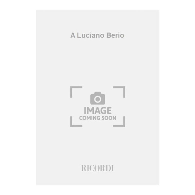 A Luciano Berio Book
