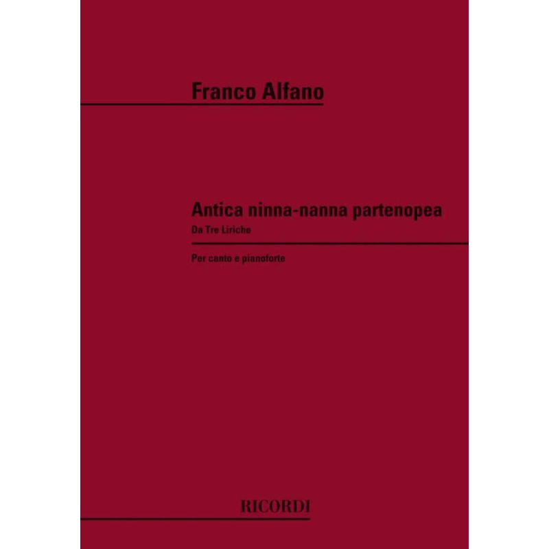 Antica Ninna-Nanna Partenopea Book
