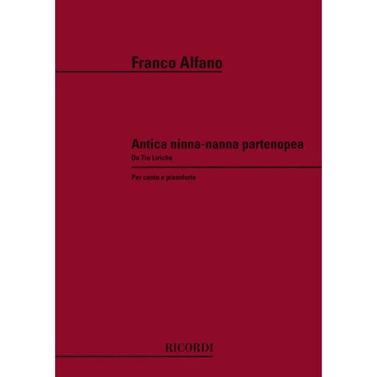 Antica Ninna-Nanna Partenopea Book