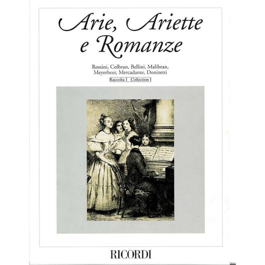 Arie Ariette E Romanze Raccolta Di Comp Book