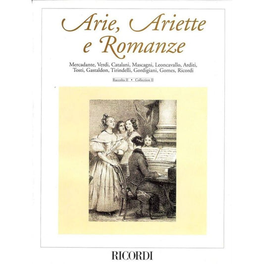 Arie Ariette E Romanze Vol 2 Book