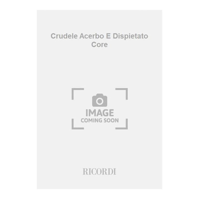 Crudele Acerbo E Dispietato Core Book