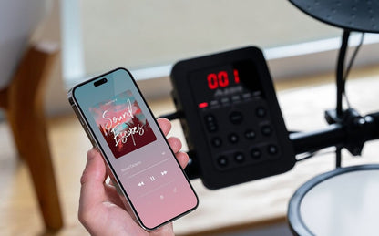Alesis Turbo Max Bluetooth play-along from a phone
