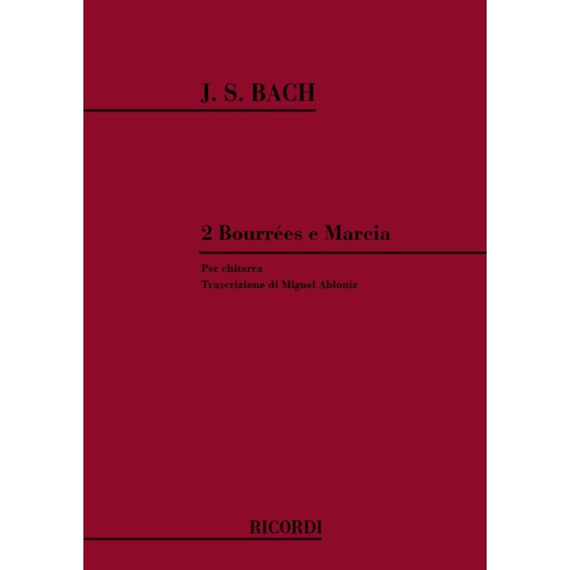 2 Bourrees E Marcia Per Chit Book