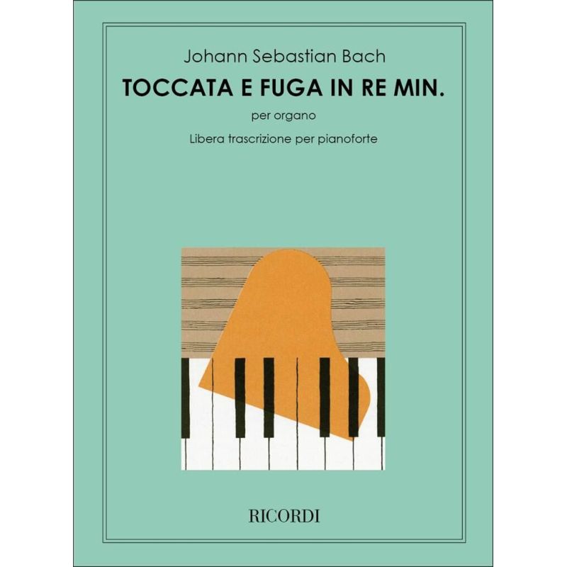 Toccata E Fuga In Re Min Bwv 565 Book