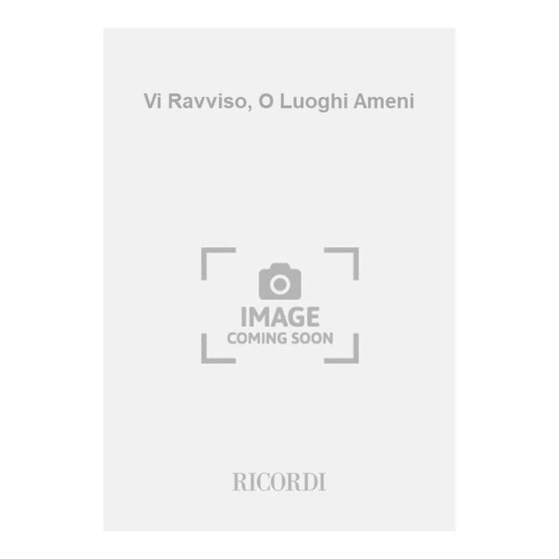 Vi Ravviso O Luoghi Ameni Book