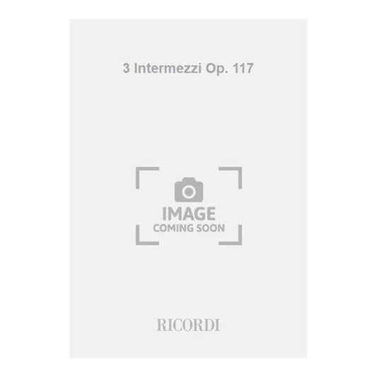 3 Intermezzi Op 117 Book